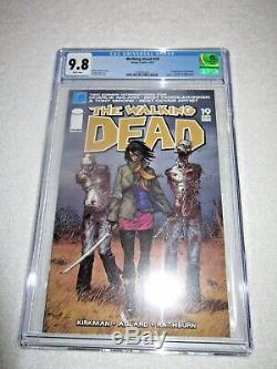 Walking Dead # 19 1er Imprimer Cgc 9.8 Pages Blanches 1er Michonne Image Comics 2005