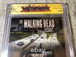Walking Dead 19 CGC SS 9.8 Kirkman 1st Michonne Pérou Variant 12/12 Couverture Bondage