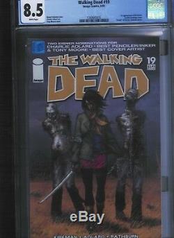 Walking Dead # 19 Cgc 8.5 Pages Blanches. Unrestored