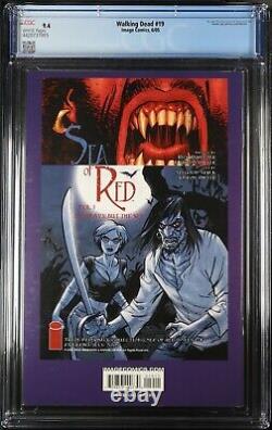 Walking Dead # 19 Cgc 9.4 1ère Apparition de Michonne Clé de Bondage Zombie Rare 2005