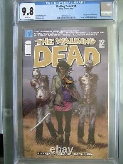 Walking Dead #19 Cgc 9.8 Wp Image Comics 2005 1ère Application Michonne