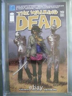 Walking Dead #19 Cgc 9.8 Wp Image Comics 2005 1ère Application Michonne