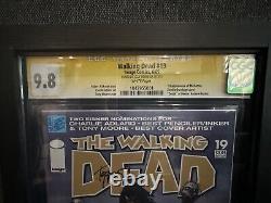 Walking Dead #19. Cgc Ss 9.8. Signé par Tony Moore, 1ère Michonne