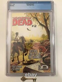 Walking Dead #1 & #100 Cgc 9.8 Wp 1er Premier Rick Grimes & Negan Lucille Keys