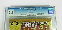 Walking Dead # 1 1ère Impression Cgc 9,8 Nm / Mt Pages Blanches 1er Apparence Rick Morgan