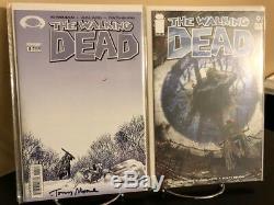 Walking Dead # 1,2,3,4,5,6,7,8,9,10,11 Kirkman Cgc 1ère Épreuve Signée Tony Moore