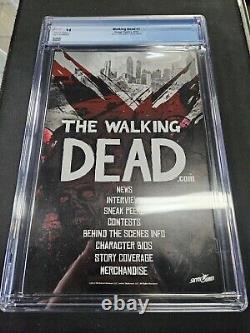 Walking Dead #1 2ème impression Wizard World Portland Couverture de Michael Golden 9.8 CGC Im