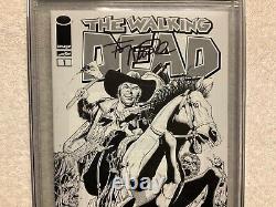 Walking Dead #1 CGC SS 9.6 Signé par Tony Moore Wizard World Chicago 2013 Croquis