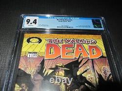 Walking Dead 1 Cgc9.4 Nm, 1st Print (image 2003) 1er Rick Grimes (j/d)