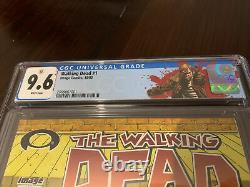 Walking Dead #1 Cgc 9.6 Avec Rick Grimes Label First Print, Première Apparition