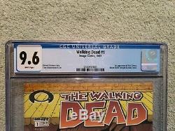 Walking Dead 1 Cgc 9.6! Super Affaire! Image Bande Dessinée, Kirman, Numéro Clé