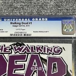 Walking Dead #1 Cgc 9,8 2e Impression Wizard World Portland Comic Con Exclusive