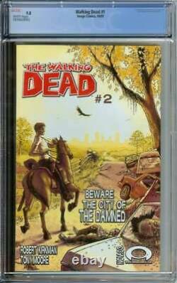 Walking Dead #1 Cgc 9,8 Pages Blanches // 1ère Apparition Rick Grimes 2003