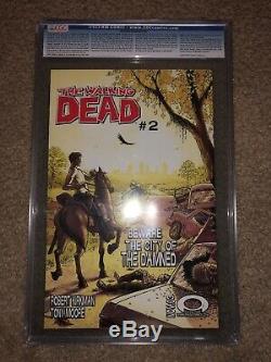 Walking Dead 1 Cgc 9.8 Pages Blanches Frais De Cas. 1er Imprimer, 1er Rick Grimes