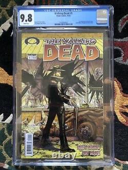 Walking Dead #1 Cgc 9.8 White Pages 2003 Image Kirkman 1er Rick Grimes