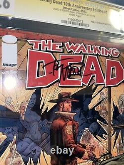 Walking Dead #1 Édition Du 10e Anniversaire Signée Par Robert Kirkman Et Tony Moore