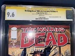 Walking Dead #1 Édition Du 10e Anniversaire Signée Par Robert Kirkman Et Tony Moore