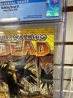 Walking Dead # 1 Image Comics 10/03 1er Imprimer Cgc 8.0 1er App Rick Grimes 6g