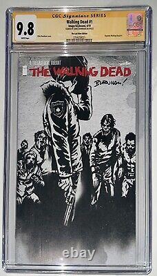 Walking Dead #1 L'édition du dernier vin CGC SS 9.8 signée par Chris Burnham Comp