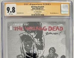 Walking Dead #1 L'édition du dernier vin CGC SS 9.8 signée par Chris Burnham Comp