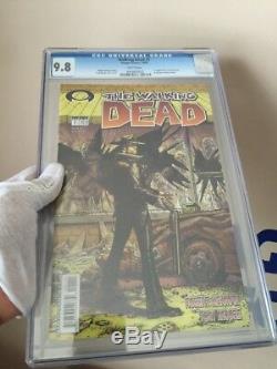Walking Dead 1 Pages Blanches 9.8 De La Ccég! Daryl Dixon Rick Grimes-livre Chaud-