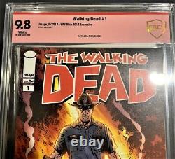 Walking Dead #1 Wizard Con 2013 Signé Par Michael Zeck Et Vérifié Par Cbcs 9.8