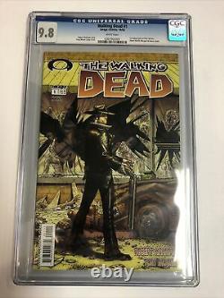 Walking Dead (2003) # 1 (cgc 9.8 Pages Blanches) 1ère Application Rick Grimes, Shane Walsh