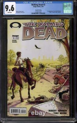 Walking Dead #2 Cgc 9.6 (w) 2ème Impression 1ère Apparition De Lori Et Carl Grimes