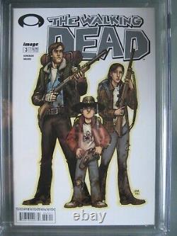 Walking Dead #3 Cgc 9.4 Wp Image Comics 2003 1ère Application Allen, Donna, Billy & Ben