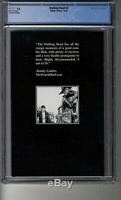 Walking Dead # 3 Cgc 9.6 Pages Blanches Première Andrea, Carol, Amy, Dale, Sophia