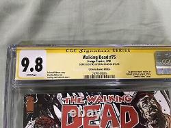 Walking Dead #75 Édition spéciale Zombie ultime d'Edwards CGC 9.8 SS