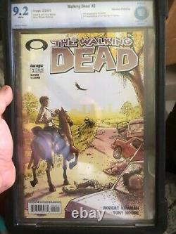 Walking Dead Bundle #2 Inc Cgc 9.8 Apparant Wd 100 Red Foil, Cbcs 9.2 Wd #2 2ème