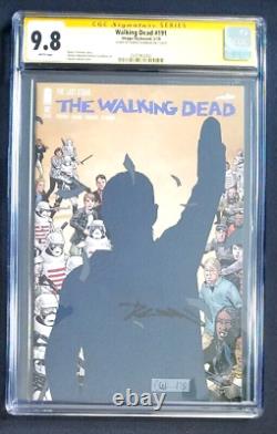 Walking Dead CLÉ 191 CGC 9.8 Signature Series Robert Kirkman 2019 IMAGE COMICS