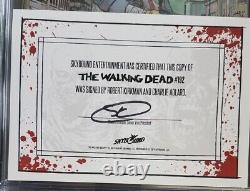Walking Dead Clé #192 CGC 9.8 X2 Signature Series 1ère impression Robert Kirkman SDCC