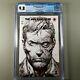Walking Dead Deluxe #1 2nd Print Red Foil Sketch Edition Variante Cgc 9.8 Cvl