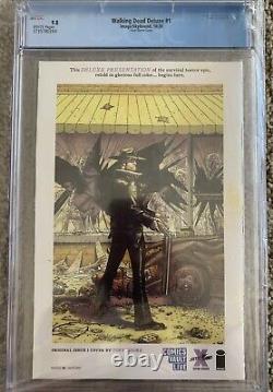 Walking Dead Deluxe 1 Gcc 9,8 Finch Variante Sketch Cover Limited 250