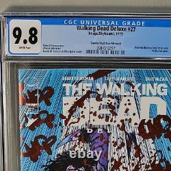 Walking Dead Deluxe #27 C2e2 2021 Edition Limitée Variante Cgc 9.8 CVL Exclusive