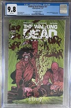 Walking Dead Deluxe #27 ECCC 2021 Édition Limitée Variant CGC 9.8 CVL