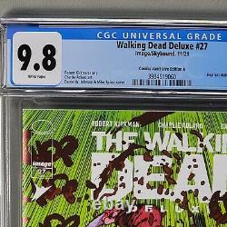 Walking Dead Deluxe #27 Eccc 2021 Edition Limitée Variante Cgc 9.8 CVL
