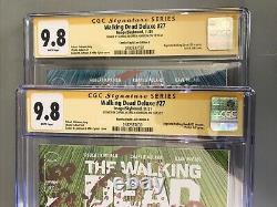 Walking Dead Deluxe 27 Eccc & C2e2 Comic Vault Live Cgc Ss Daniel Warren Johnson