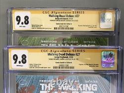 Walking Dead Deluxe 27 Eccc & C2e2 Comic Vault Live Cgc Ss Daniel Warren Johnson