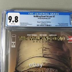 Walking Dead Deluxe #2 2nd Print Gold Foil Edition CVL Exclusive Cgc 9.8 Livre