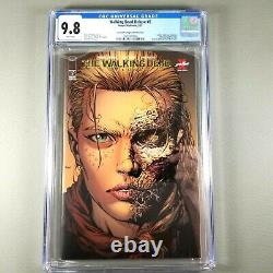 Walking Dead Deluxe #5 2nd Print Gold Foil Edition Variante Cgc 9.8 CVL Exclusive