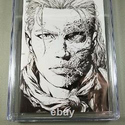 Walking Dead Deluxe #5 2nd Print Red Foil Sketch Edition Variante Cgc 9.8 CVL