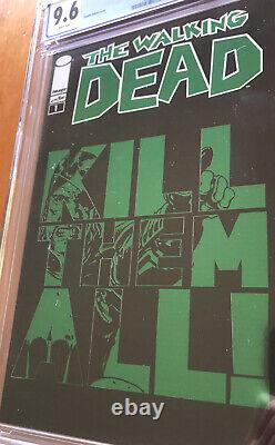 Walking Dead Governor Special #1, Édition Eccc Green Foil, Cgc 9,6 Nm+