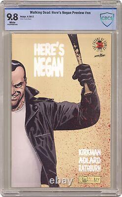 Walking Dead Voici un aperçu de Negan Preview #1 CBCS 9.8 2017 19-02FF9A6-004