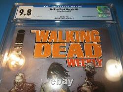 Walking Dead Weekly #19 1st Michonne Reprint Cgc 9,8 Nm/m Gemme Magnifique Wow