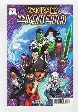 War Of The Realms Nouveaux Agents De L'atlas # 1 Couverture De Zircher 150 Variant Marvel Nm